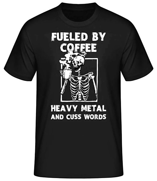 Coffee And Heavy Metal · Männer Basic T-Shirt günstig online kaufen