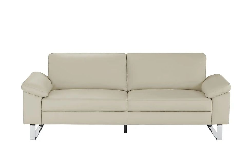 Max Schelling Ledersofa mit Kufengestell Maximum ¦ creme ¦ Maße (cm): B: 22 günstig online kaufen