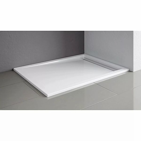 Schulte Duschwannen-Set Extraflach Rechteck 120 cm x 90 cm Alpinweiß günstig online kaufen