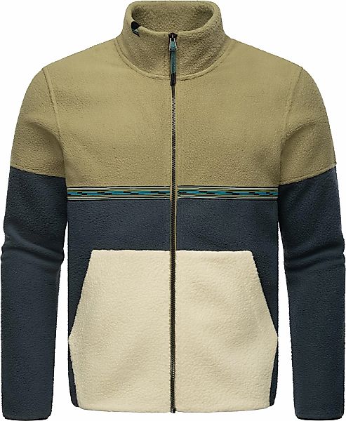 Ragwear Fleecejacke "Lonndy" ohne Kapuze Angesagte Herren Plüschjacke mit h günstig online kaufen