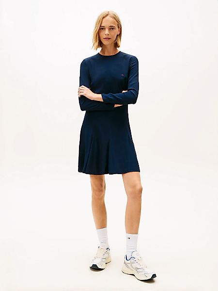Tommy Jeans Minikleid "TJW MINI F&F LS DRESS" günstig online kaufen