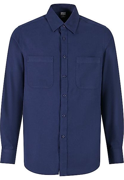URBAN CLASSICS Langarm-Poloshirt Urban Classics Herren Flanell Shirt (1-tlg günstig online kaufen