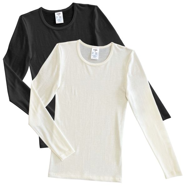 HERMKO Unterziehshirt 40830 Damen langarm Shirt günstig online kaufen