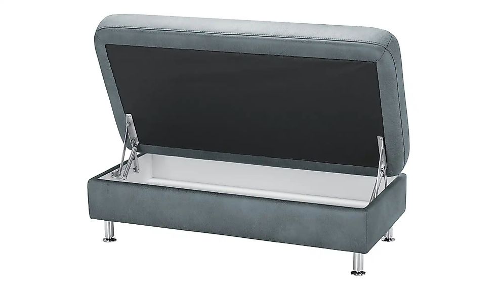 Mein Sofa bold XXL Hocker  Veit ¦ blau ¦ Maße (cm): B: 130 H: 46 T: 65 Pols günstig online kaufen