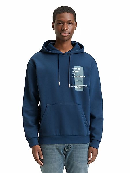 TOM TAILOR Denim Hoodie, mit Print günstig online kaufen