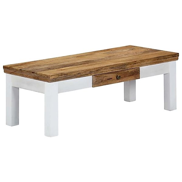 vidaXL Couchtisch 110x50x40 cm Massivholz Mango 248096 günstig online kaufen
