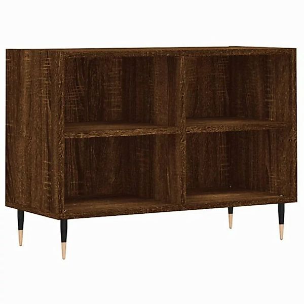 furnicato TV-Schrank Braun Eichen-Optik 69,5x30x50 cm Holzwerkstoff (1-St) günstig online kaufen