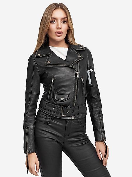trueprodigy Lederjacke Laila mit auffälligem Print günstig online kaufen