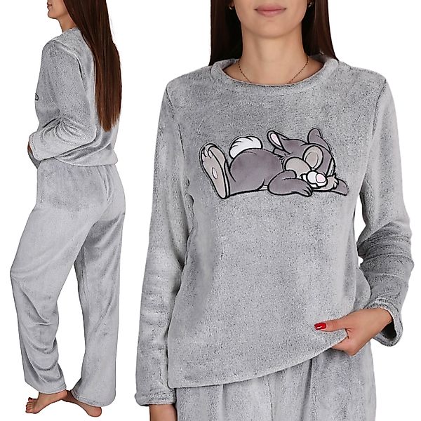 Sarcia.eu Pyjama Disney Klopfer Damen Fleece-Pyjama, günstig online kaufen