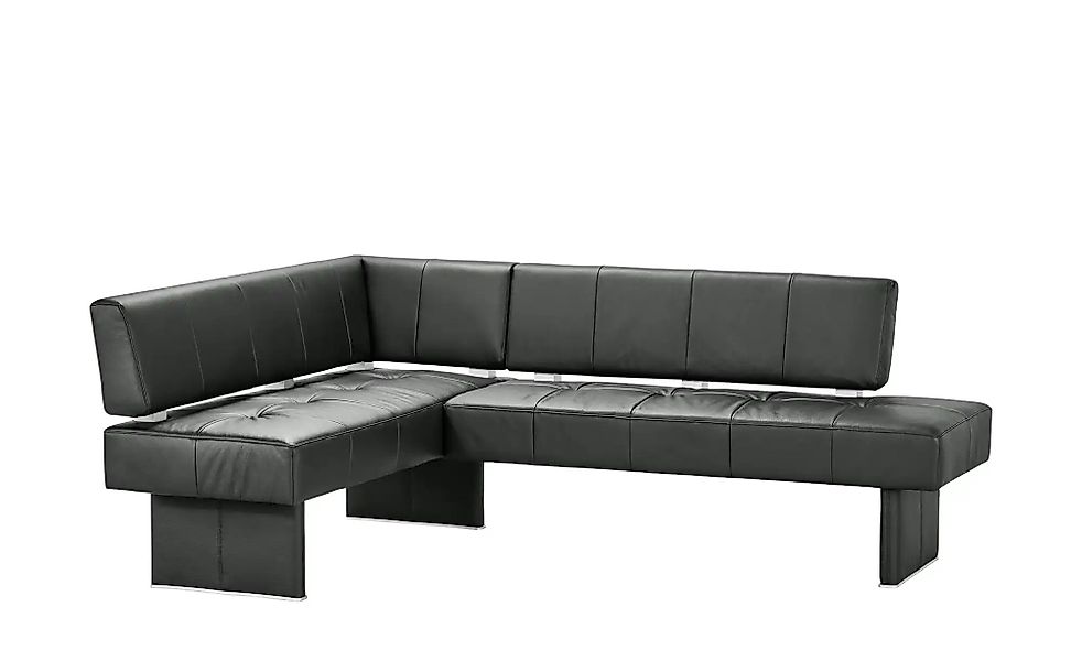 Eckbank Leder Spider 2 ¦ grau ¦ Maße (cm): H: 88 Bänke > Eckbänke - Höffner günstig online kaufen