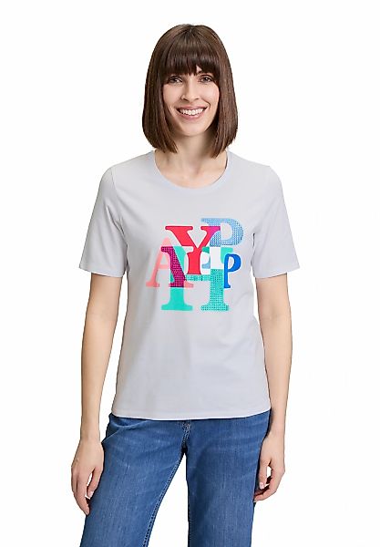Betty Barclay Kurzarmshirt "Damen mit Aufdruck" 1 Stk. Glitzersteine günstig online kaufen