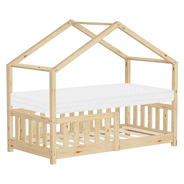 ML-DESIGN Spielbett Hausbett Kinderbett inkl. Lattenrost günstig online kaufen