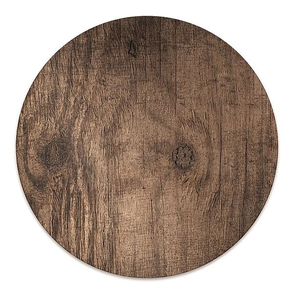 Tulup Bodenschutzmatte Holz Fußbodenschutzmatte 100x100 cm Braun Stuhlmatte günstig online kaufen