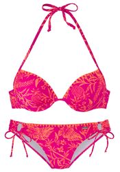 Venice Beach Push-Up-Bikini "Kensi" mit Kontrasthäkelkante günstig online kaufen