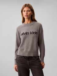 Calvin Klein Jeans Strickpullover Cotton Graphic günstig online kaufen