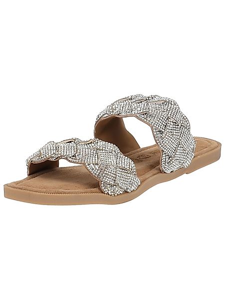 Lazamani Pantoletten Leder/Textil Pantolette günstig online kaufen