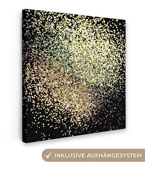 OneMillionCanvasses® Leinwandbild Luxus - Glitzer - günstig online kaufen
