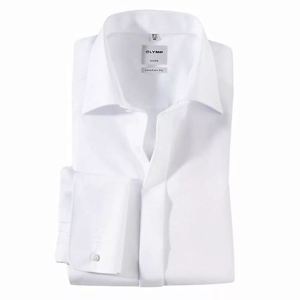 OLYMP Langarmhemd Große Größen Olymp Luxor elegantes weißes Langarmhemd büg günstig online kaufen