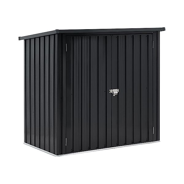 Uniprodo Gerätehaus Metall-GeräteschuppenMetallgerätehaus Gartenschrank abs günstig online kaufen