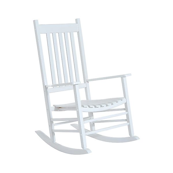 Outsunny Schaukelstuhl mit Armlehne (Schwingsessel, 1 günstig online kaufen