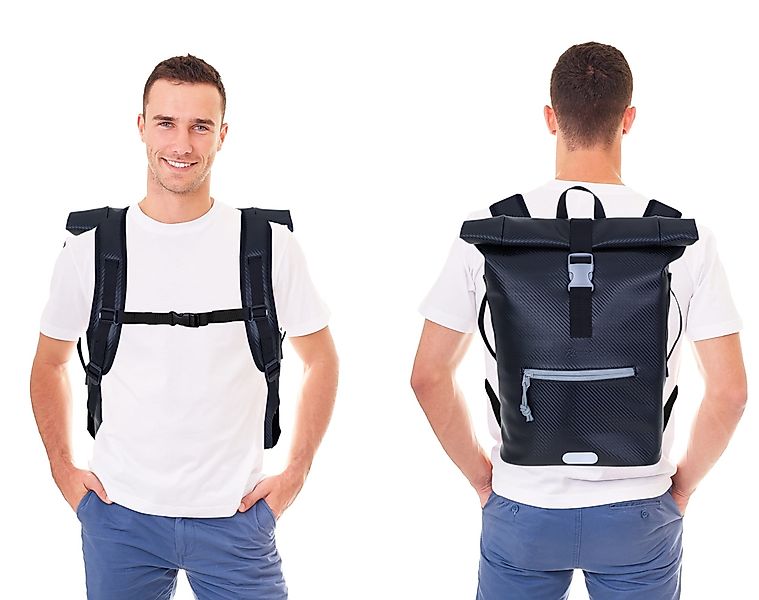 ELEPHANT Freizeitrucksack Time Bag aus Plane, Rucksack Laptoprucksack Daypa günstig online kaufen