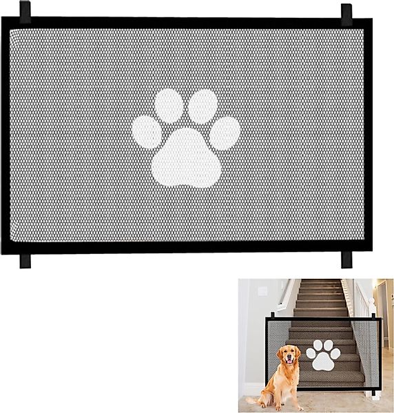 Beaface Türschutzgitter Hund Hundebarrieren, Tragbare Absperrgitter günstig online kaufen
