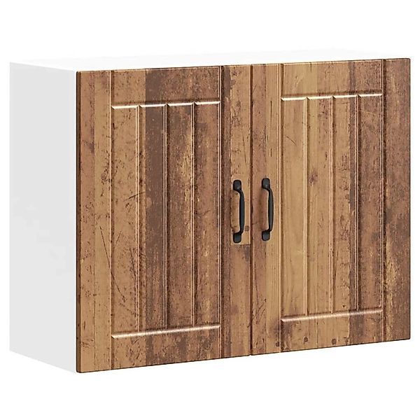 vidaXL Küchen-Hängeschrank Lucca Altholz-Optik Holzwerkstoff 853835 günstig online kaufen