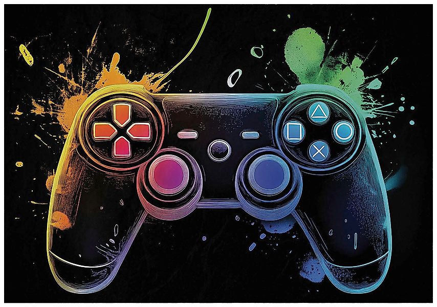 Wallarena Fototapete Kinderzimmer Jungen Game Pad günstig online kaufen