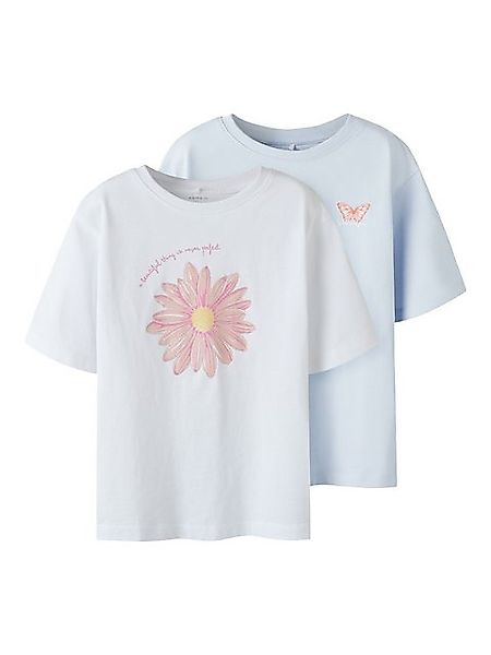 Name It T-Shirt NKFHELKA 2P SS NREG TOP PB (Packung, 2-tlg) günstig online kaufen