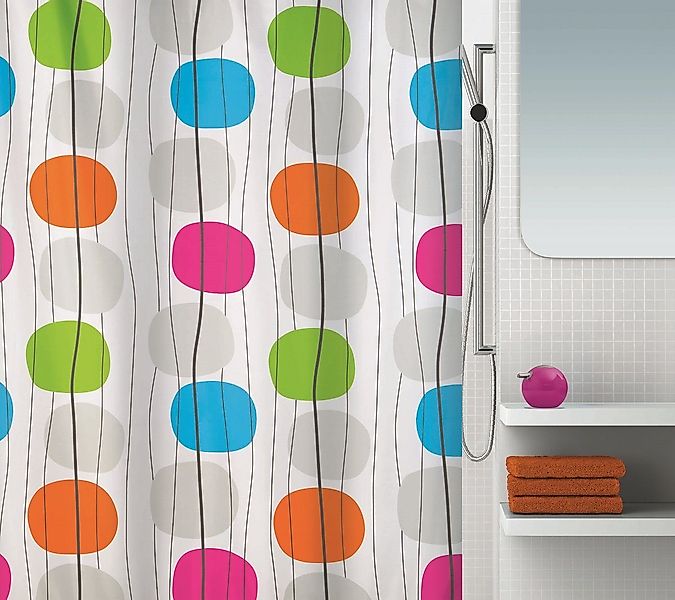 spirella Duschvorhang MOBILE Breite 180 cm, günstig online kaufen