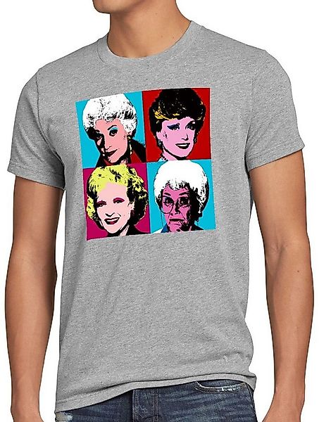 style3 T-Shirt Color Girls golden florida sitcom warhol golden girls günstig online kaufen