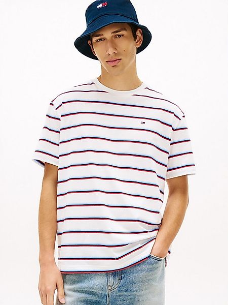 Tommy Jeans T-Shirt RELAXED STRIPE Relaxed fit mit Streifenmuster günstig online kaufen