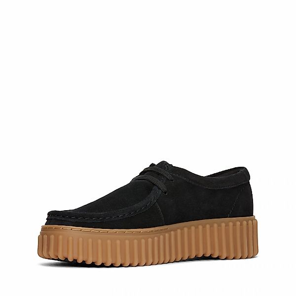 Clarks Schnürschuh "Torhill Bee", Schnürschuh, Plateausneaker mit modischer günstig online kaufen