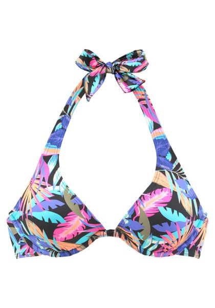 Bench. Bügel-Bikini-Top "Pitch" mit tropischem Design günstig online kaufen