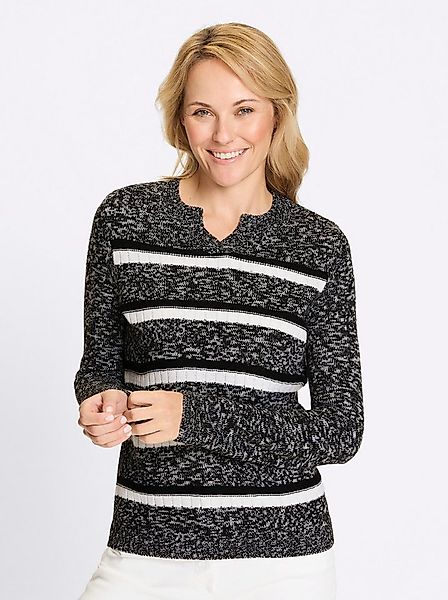Sieh an! Strickpullover Langarm-Pullover . günstig online kaufen