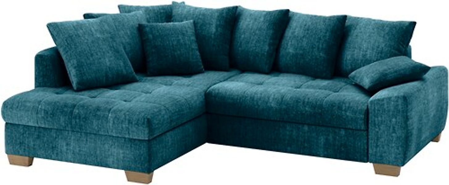 Mr. Couch Ecksofa »Nikita II, L-Form«, Wahlweise mit Bettfunktion, Bettkast günstig online kaufen