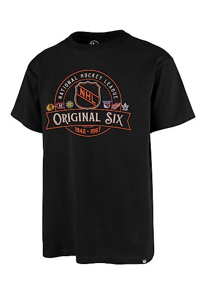 47 Brand Herren T-Shirt Vintage ORIGINAL SIX ECHO TEE 547963 Jet Black Schw günstig online kaufen