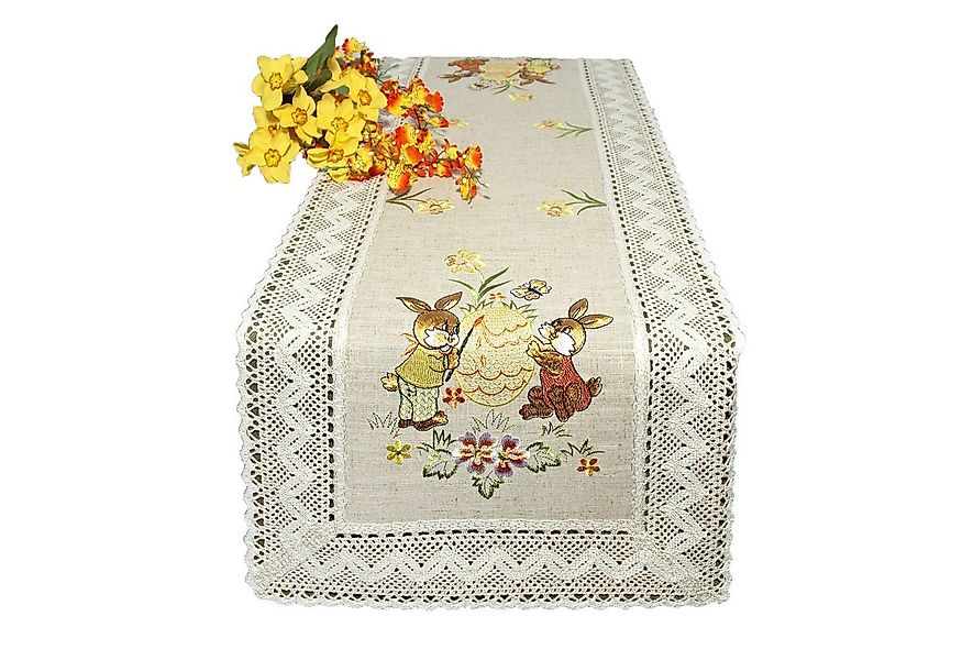 Delindo Lifestyle Tischdecke Tischdeckenserie Ostern (1-tlg), mit filigrane günstig online kaufen