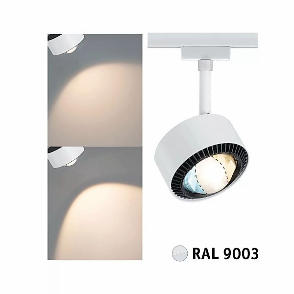 Paulmann "URail LED Schienenspot Aldan Einzelspot 500lm 8W White Switch 230 günstig online kaufen