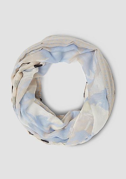 s.Oliver Loop Snood, Gemusterter Snood mit Pünktchen günstig online kaufen