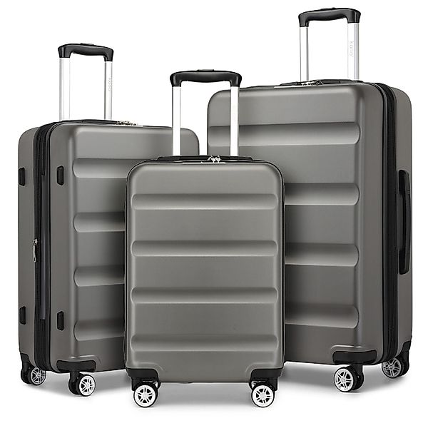 KONO Handgepäckkoffer Leichter Hartschalen-Trolley mit TSA-Schloss günstig online kaufen