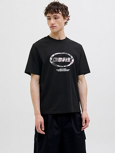 Jack & Jones T-Shirt JCOLIDO AOP FRONT PRINT TEE SS CREW NECK mit Frontprin günstig online kaufen