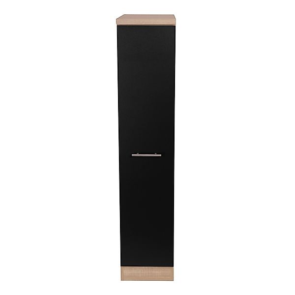 Respekta Küchen-Apothekerschrank Merle 30 cm Schwarz günstig online kaufen