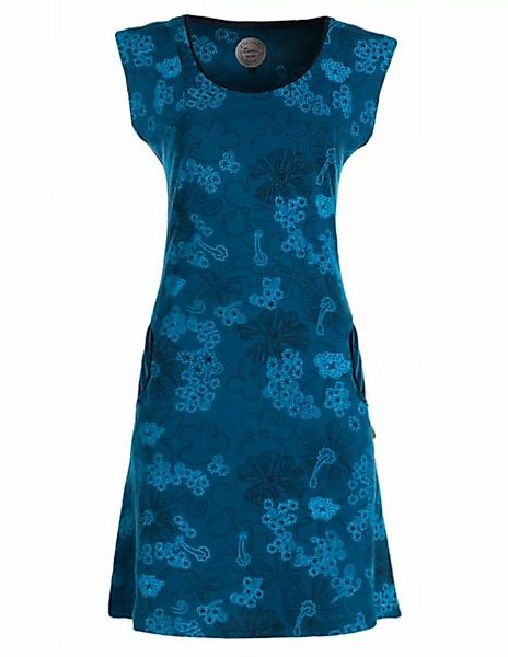 Vishes Tunikakleid Kurzarm Damen Sommer-Kleid Longshirt-Kleid Tunika-Kleid günstig online kaufen