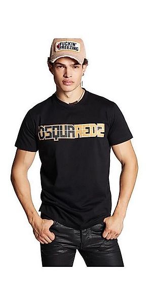 Dsquared2 Print-Shirt Dsquared2 Cigarette T-shirt Schwarz Herren M günstig online kaufen