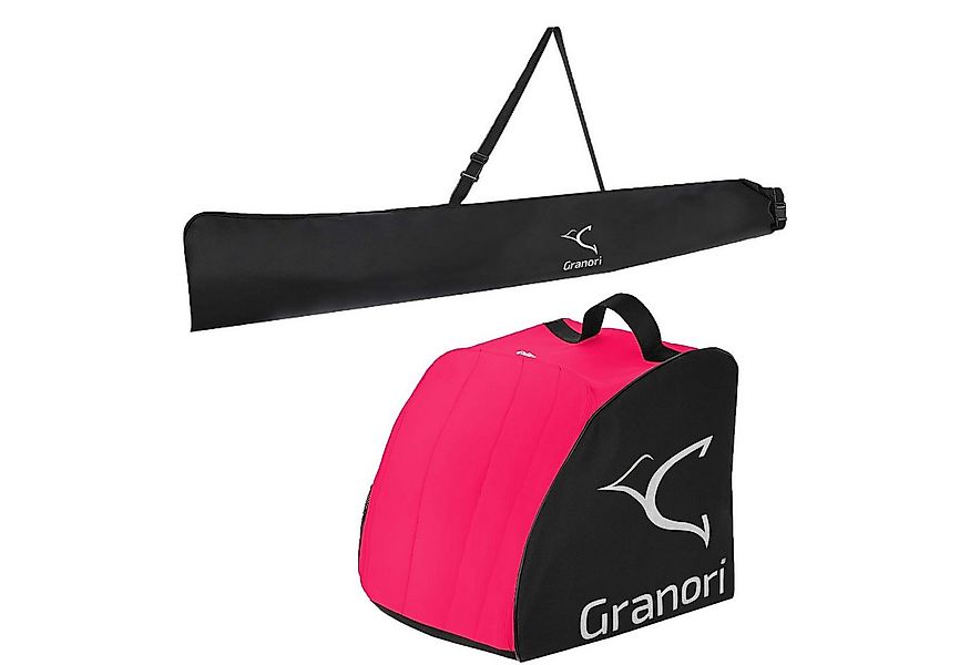 Granori Skitasche Rolltop Skisack + Skischuhtasche für 1 Paar Skischuhe & S günstig online kaufen