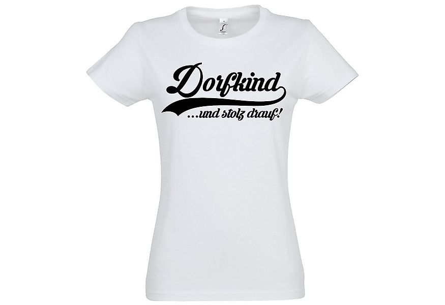 Youth Designz Print-Shirt Dorfkind Damen T-Shirt mit modischem Print günstig online kaufen