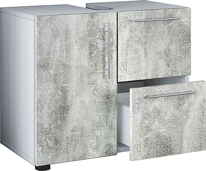 VCM Waschbeckenunterschrank Holz Badmöbel Badunterschrank Flandu günstig online kaufen