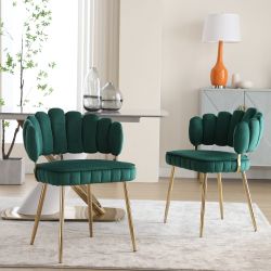 Celya Esszimmerstuhl Samt 2er Set, Freizeit günstig online kaufen