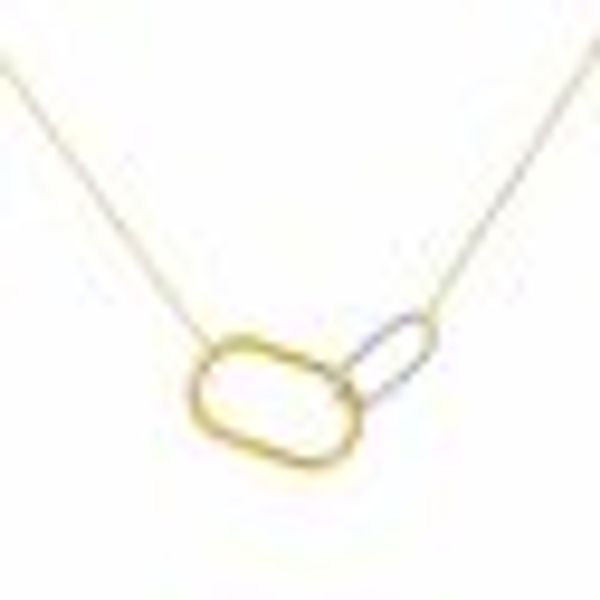 Halskette 925 Sterling Silber zweifarbig günstig online kaufen